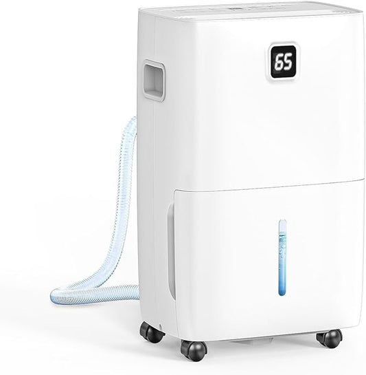 2025 Energy Star Dehumidifier 80 Pints for up to 5000 Sq.Ft, Basement & Large Room Moisture Removal with Drain Hose & 3 Modes, for Home, Bedroom, Bathroom, Garage
