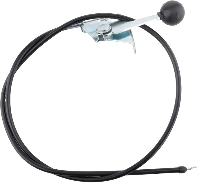 Lawn Mower Throttle Control Cable Replaces 055802000 055-8020-00 53.15inch Metal Replacement Part