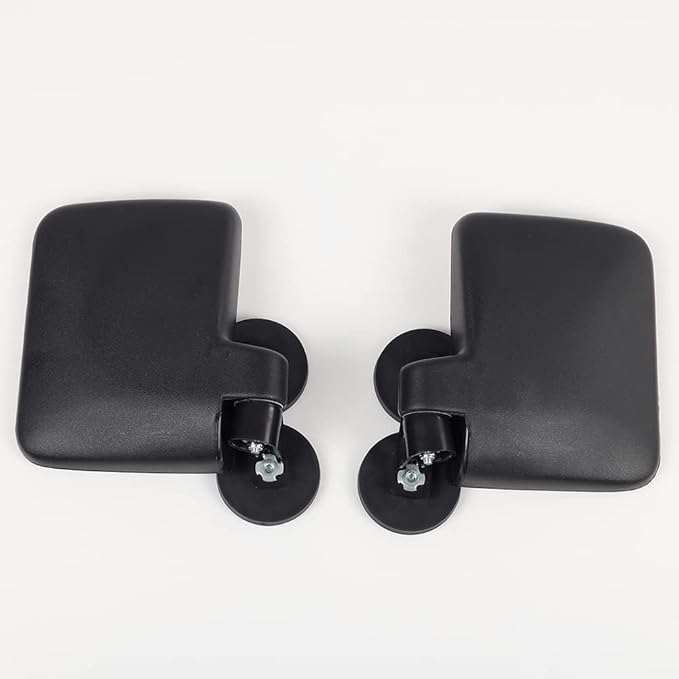 G-PLUS Magnetic Side Mirror Tractor Mirror 2pcs Left Right 114LB Rated Magnet Rubber Coated Tractor Side Mirrors for compact tractors Full size Tractors riding mowers commercial mower Dozers
