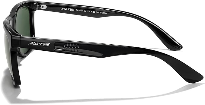 MERRY'S Square Polarized Driving Sunglasses for Men Women UV400 Protection S8413