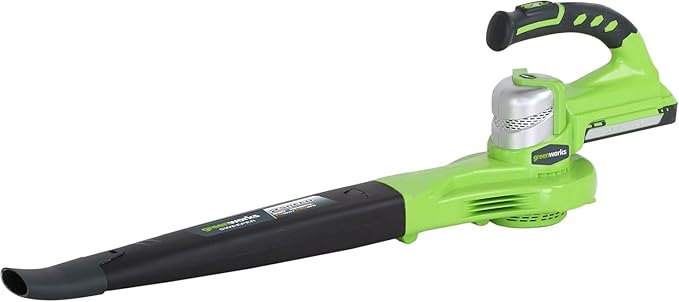 Greenworks 24V Brushless 6-Tool Combo Kit, Cordless Power Tool Set with 130MPH Blower, 6-1/2" Circular Saw, Drill/Driver, Impact Driver, Multi-Tool, Work Light & 4 Batteries