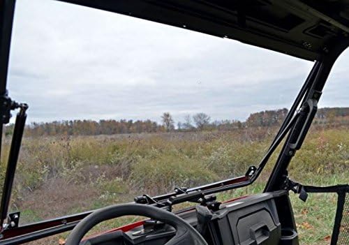 Super ATV Polaris Ranger Mid-Size Scratch Resistant Flip Windshield