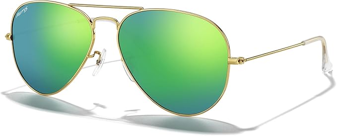 MERRY'S Classic Polarized Aviator Sunglasses for Men Women S6025