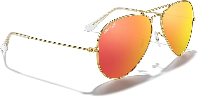 MERRY'S Classic Polarized Aviator Sunglasses for Men Women S6025