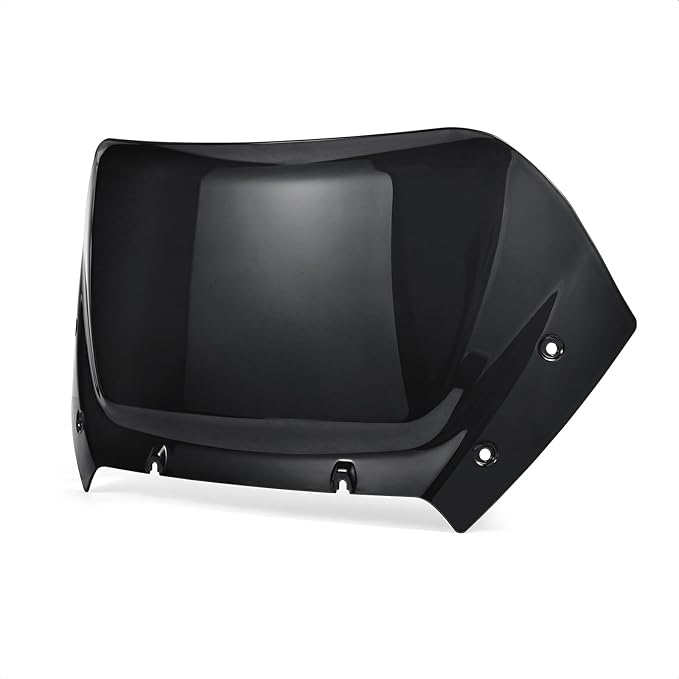 11.5" Wave Windshield Windscreen Wind Splitter Compatible for Harley CVO Road Glide FLTRXSE, CVO Road Glide ST FLTRXSTSE, Road Glide FLTRX 2024 for CVO Road Glide FLTRXSE 2023 (Black)