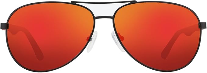 ZENOTTIC Polarized Aviator Sunglasses for Men Carbon Fiber Temple Pilot Sun Glasses with Mirrored Lens UV Protection