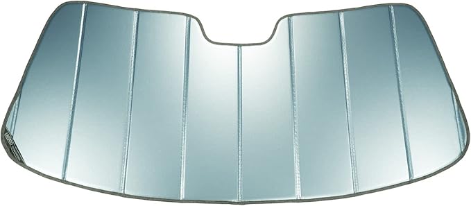 Covercraft UVS100 Custom Windshield Sunscreen for 2016-2017 Toyota Tacoma (w/o GoPro Mounted to Windshield) - Blue Metallic