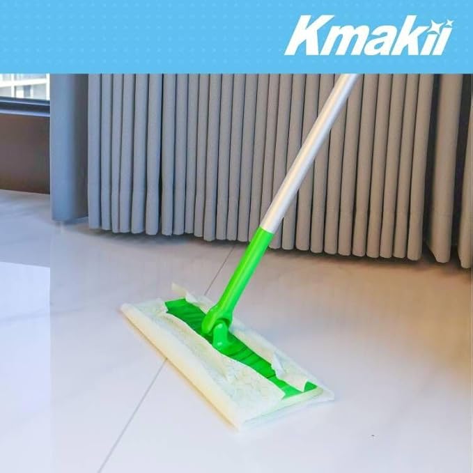 KMAKII Dry Sweeping Cloths Dry Mop Refills for Floor Mopping and Cleaning Disposable Dusting Cloths Electrostatic Cloths Unscented 180 Counts