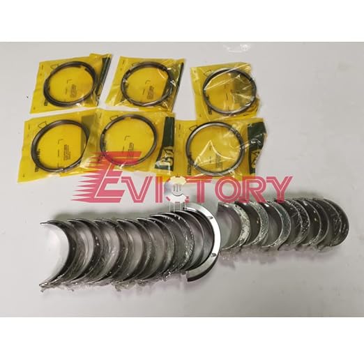 for Caterpillar CAT 3116-T 3116T 3116 Rebuild Overhaul kit valves Guides + Piston + Ring + Liner + Complete Gasket Set + Engine Bearing kit