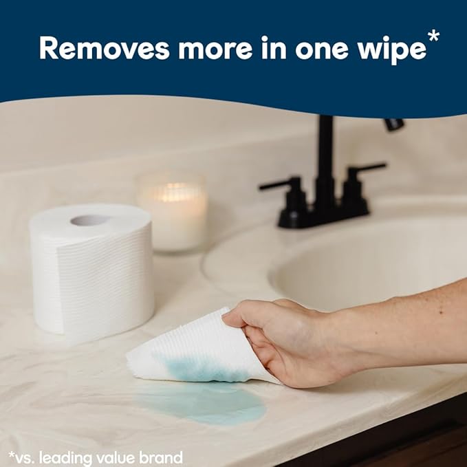 Cottonelle Ultra Clean Toilet Paper with Active CleaningRipples Texture, Strong Bath Tissue, 32 Family Mega Rolls = 176 Regular Rolls (8 Packs of 4)