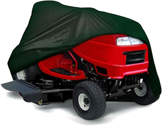 CarsCover Lawn Mower Garden Tractor Cover Fits Decks up to 54" - Olive Green