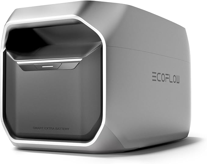 EF ECOFLOW Delta 3 Series Smart Extra Battery, 1024Wh LiFePO4 Expansion Battery for Power Station Delta 2/Delta 3/Delta 3 Plus/Delta 3 1500