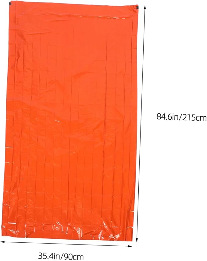 Portable Emergency Bivy Sack Lightweight Thermal Survival Gear Blanket for Camping Hiking Moisture and Dirt Resistant Foldable Outdoor Protection
