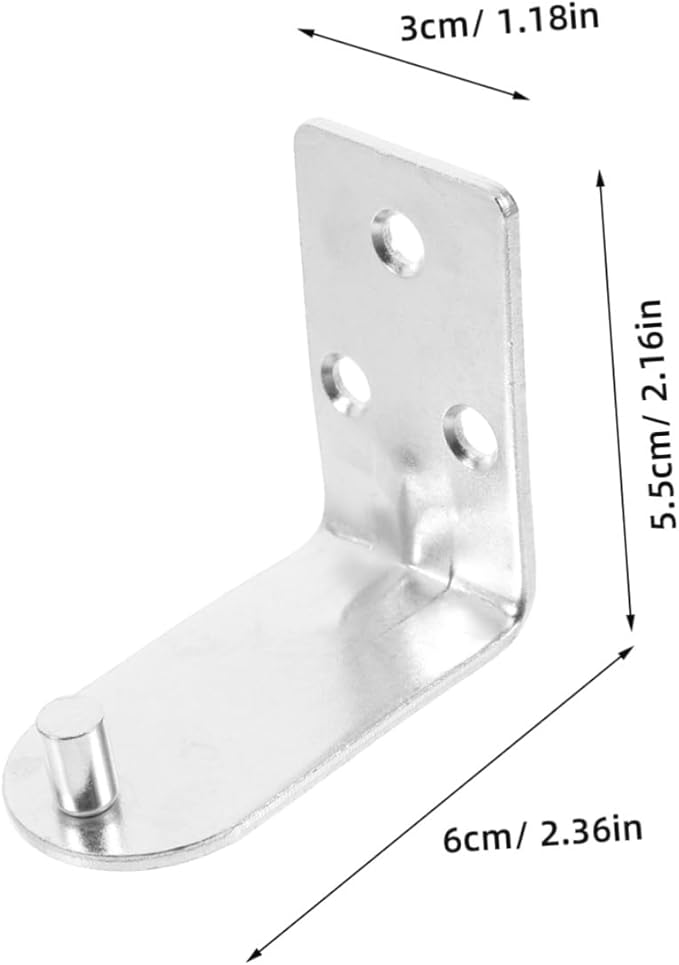 LIFKOME 10pcs Fire Extinguisher Mount Brackets Iron Wall Holder for Extinguishers Support Fire Safety Home Essentials