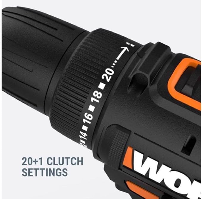 Worx 20V 3/8" Drill/Driver Power Share - WX100L (Battery & Charger Included)