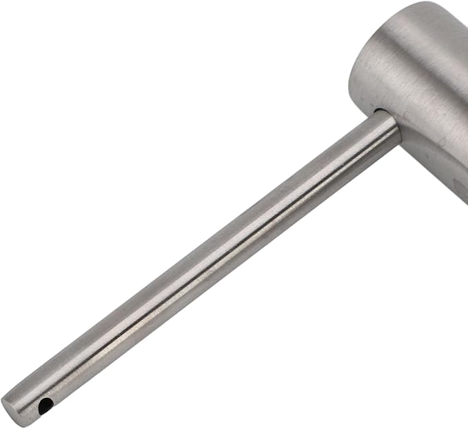 Kitchen Sink Soap Dispenser - Built in Stainless Steel Pump Head | 350ml Refillable Bottle for Kitchen Countertop, Hand Dishwashing Liquid & Detergent