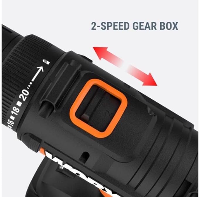 Worx 20V 3/8" Drill/Driver Power Share - WX100L (Battery & Charger Included)