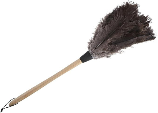 Natural Removal Brush Lightweight Cleaning Tool for Home Car Office with Soft Delicate Bristles and Hanging Practical for High and Reach Areas