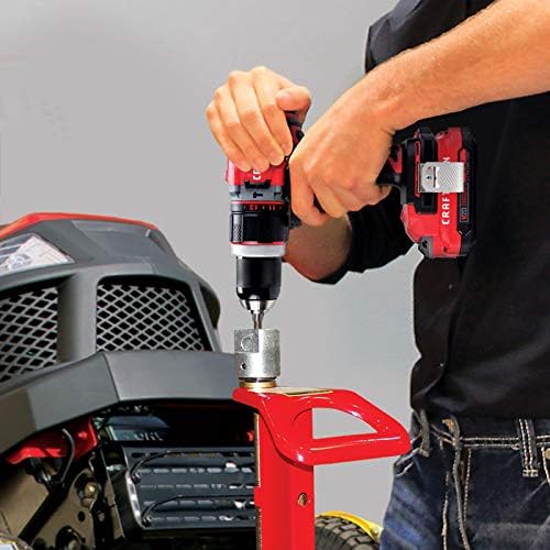 Craftsman 45099 Lift - 500lb Lifting Capacity, Fits Most Residential & Zero Turn Radius Riding Lawn Mowers, Space-Saving Foldable Design, Ideal for Lawn Mower Maintenance and Repairs