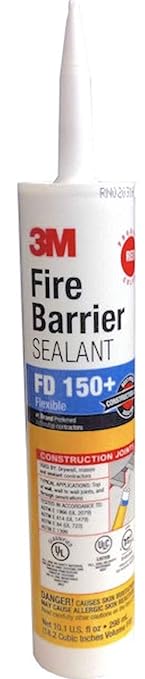 3M Fire Barrier Sealant FD 150+, Red, 10.1 fl oz Cartridge, 12/case