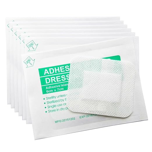 Bleeding Control Pack Feat Med Trauma Kit, Includes Vented Chest Seal, Israeli Bandage, Compressed Gauze, Adhesive Wound Dressing, Emergency Blanket, Bandages, Shears (7 Items)