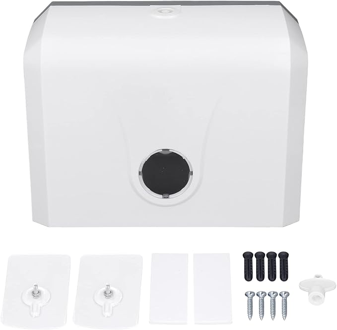 Generic Paper Towel Dispenser Wall Mount ABS Paper Towel Holder for Lounges Toilet Kitchen