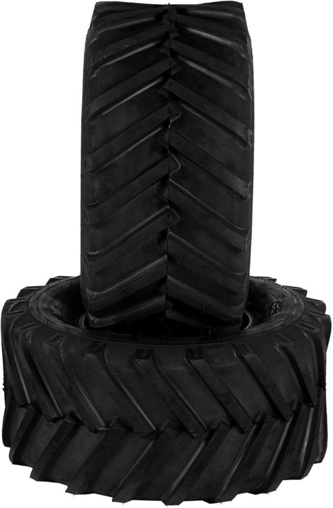 TUFFIOM Set of 2 Lawn Mower Tires 26x12.00-12 4PR Turf Tire for Garden Tractor Riding Lawnmower, Tubeless