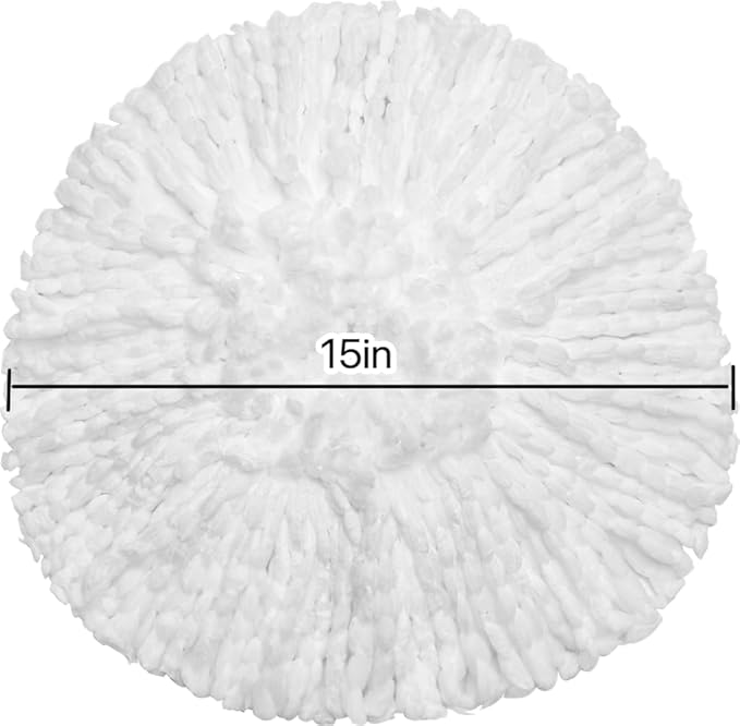 2 Pack Spin Mop Replacements Head Compatible for O ceda EasyWring 1 Tank System, Microfiber Mops Refills Hardwood Floor Cleaning, Base and 30-58in Handle Set Combo