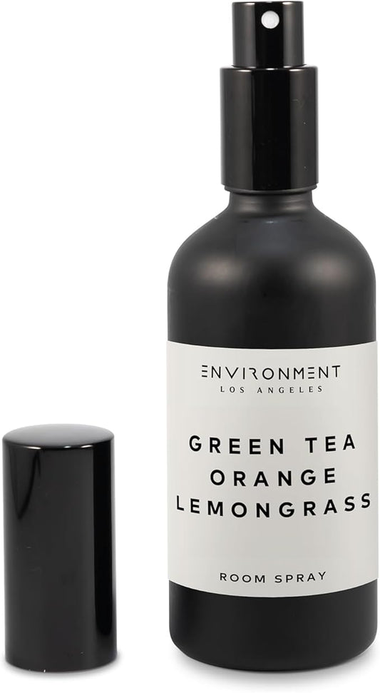 ENVIRONMENT Inspired by 5-Star Resort DBCH Room Spray, 100ml Air Freshener (Green Tea | Orange | Lemongrass) Home Fragrance Accessories, Room Perfume, Room Deodorizer, Vegan & Cruelty-Free