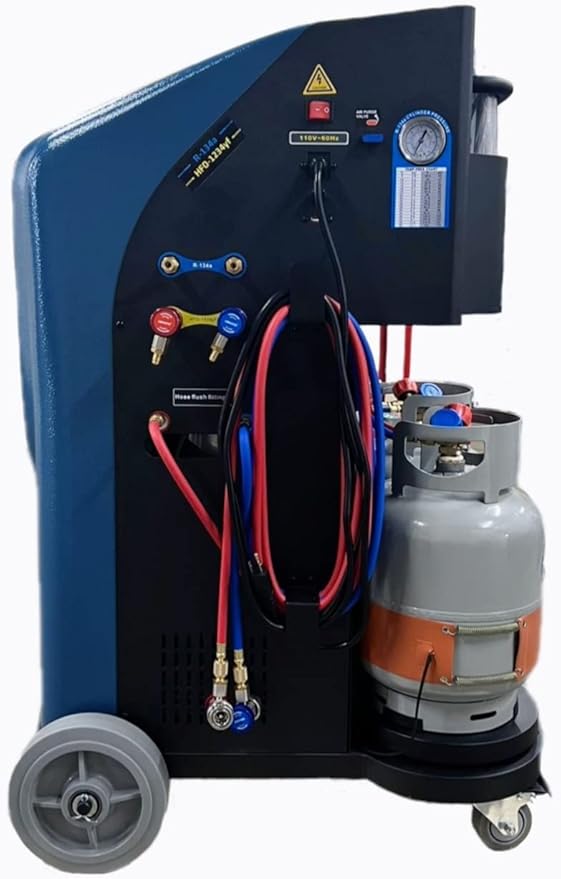 Airtek AC-Dual Fully Automatic Machine, HVAC Automotive Recovery and Recharge of R134 and HFO1234yf