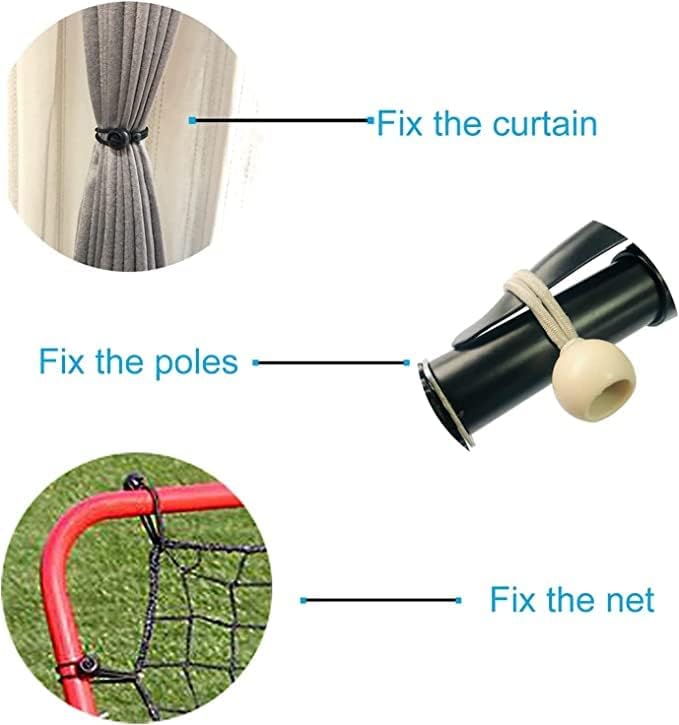 Universal Bungee Kit Parts for Sun Shades Blackout Roller up Blinds (Bungee Kit 2 Set, Sand)