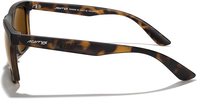 MERRY'S Square Polarized Driving Sunglasses for Men Women UV400 Protection S8413