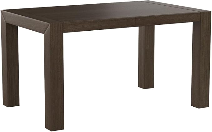 Mobili Fiver, Iacopo Extendable Dining Table, 55.1(86.6) x35.4 in, Walnut, Made in Italy