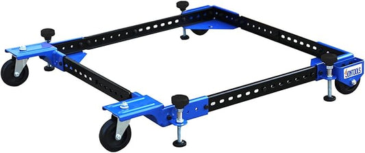 SOONTOOLS Universal Mobile Base, 400 lbs Capacity, Adjustable Heavy Duty Mobile Base, Industrial Rolling Tool Stand with Swivel Wheels for Large Tools, Machines, Bandsaw, Power Tools