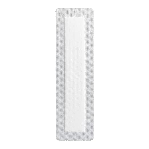 Medline Bordered Gauze, 6" x 6" Adhesive Island Wound Dressing, Sterile, 15 Count