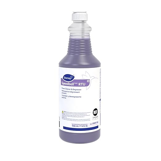 Diversey 95891164 Speedball 2000 Heavy-Duty Cleaner, Citrus, Liquid, 1qt. Spray Bottle (Case of 12)