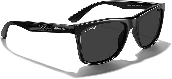MERRY'S Square Polarized Driving Sunglasses for Men Women UV400 Protection S8413
