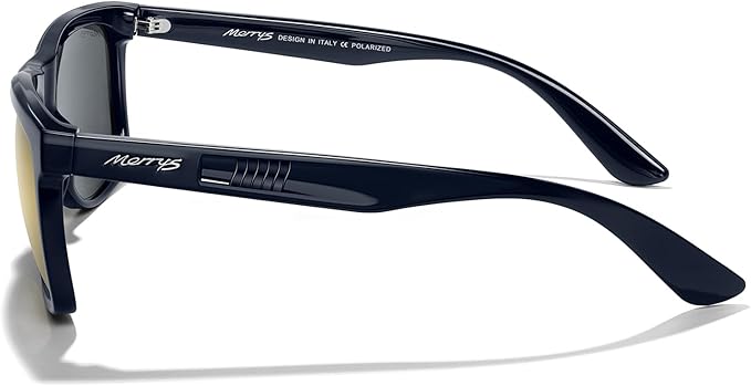 MERRY'S Square Polarized Driving Sunglasses for Men Women UV400 Protection S8413