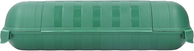 Extension Cord Safety Cover Box with Double, Protects Against Accidental Power Outages, Suitable for AWG12-16 Cables, Ideal for WiFi Control LED Light (Green)