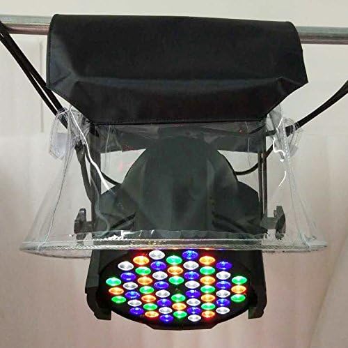 (Pack of 8) Stage Light Outdoor Led Par Rain Covers, Stage Lights Waterproof Par Light Rain Cover Outdoor Stage Cover