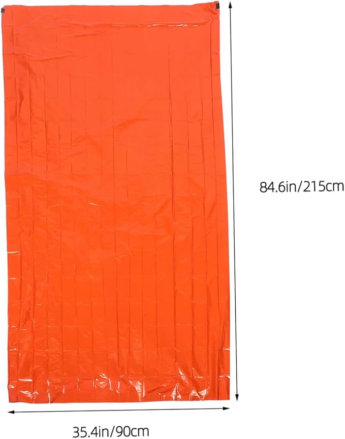 Lightweight Emergency Survival Portable Thermal Bivy Sack with Reflective PE Aluminum Film for Camping Hiking Outdoor Activities and Travel