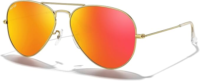 MERRY'S Classic Polarized Aviator Sunglasses for Men Women S6025