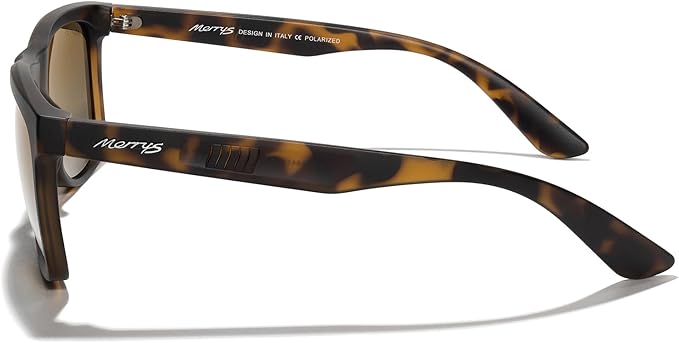 MERRY'S Square Polarized Driving Sunglasses for Men Women UV400 Protection S8413