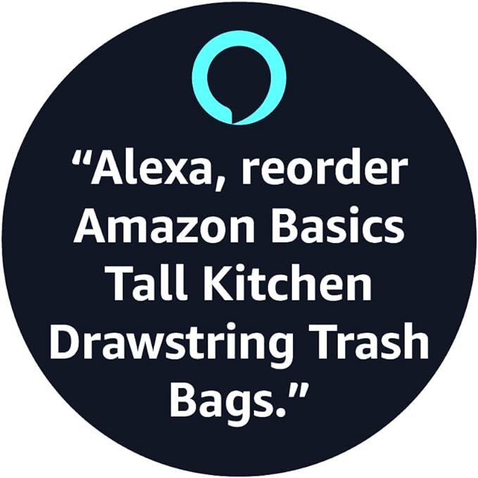 Amazon Basics Tall Kitchen Drawstring Trash Bags, Clean Fresh Scent, 13 Gallon, 45 Count (Previously Solimo)