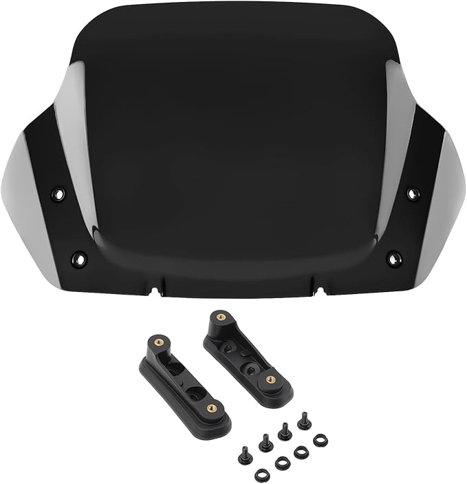 14" Windshield for Harley Street Glide CVO FLHXSE 2023-2024 Wind Shield Windscreen Air Deflector Compatible for Harley Street Glide CVO 2024 (Black)