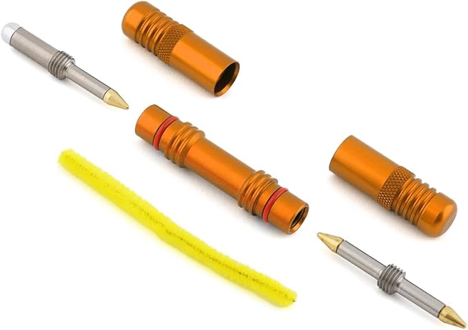 Dynaplug Racer Pro Bicycle Tire Repair Tool 100% USA Made (Orange)