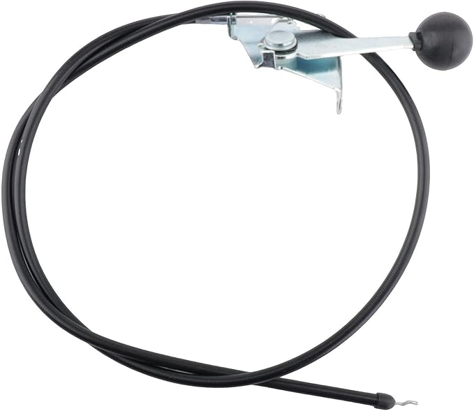 Lawn Mower Throttle Control Cable Replaces 055802000 055-8020-00 53.15inch Metal Replacement Part