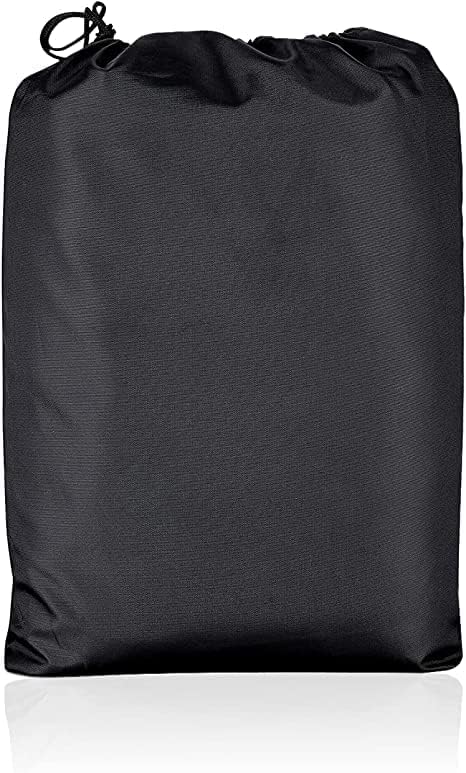 Lawn Mower Cover,Outdoor Push Mower Covers,Waterproof UV Protection Universal Fit Push Mower Cover.Protects Against Dust and Wind, Lawn Mower Accessories, with Storage Bag(Black&Orange)