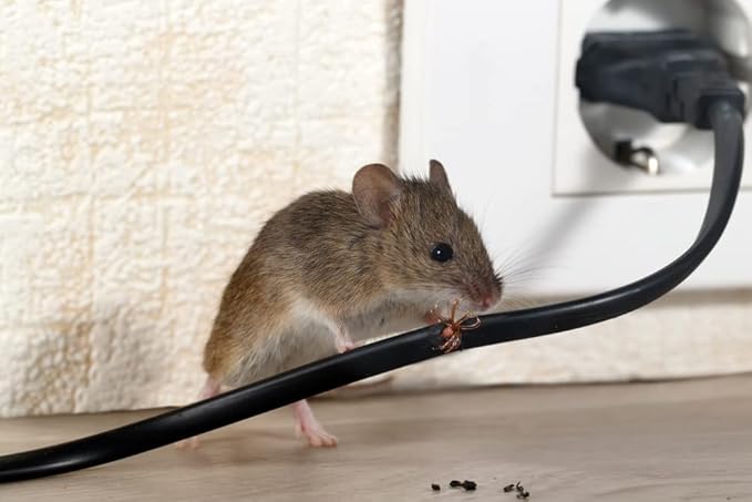 DETOUR Gel for Rats | Professional Grade Rat Mice Repellent | 10 oz Caulking Tube | NSF-Approved for Food Preparation Areas | Protects Car Engine Wires & Outdoor Grills from Rodents | Toxin-Free