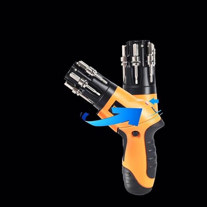 Rechargeable Cordless Electric Screwdriver Set With LED Light, Mini Drill Driver Tool For Home Repair And Assembly